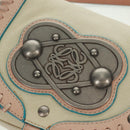 LOEWE Hand Bag Leather Ivory Auth 165728V-20