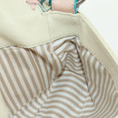 LOEWE Hand Bag Leather Ivory Auth 165728V-22