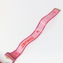 CHANEL Zonnebril Rubber Roze CC Auth 165731V-11