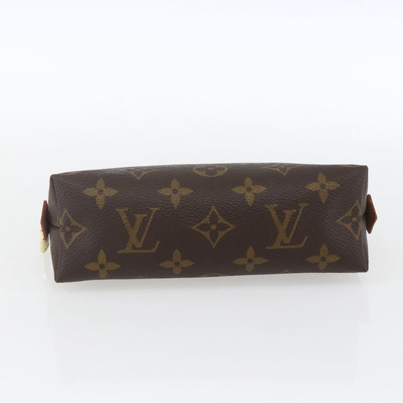 LOUIS VUITTON Monogram Pochette Cosmetic PM Pouch M43998 LV Auth 165733