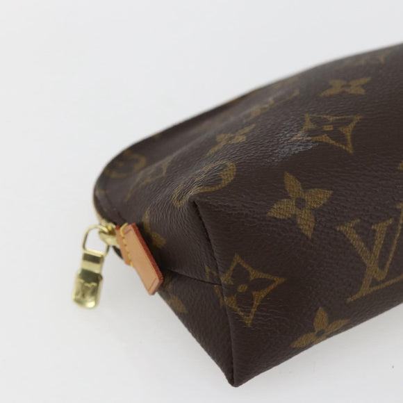 LOUIS VUITTON Monogram Pochette Cosmetic PM Pouch M43998 LV Auth 165733