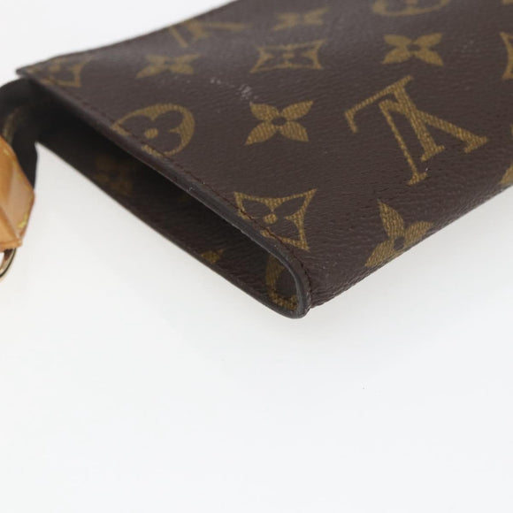 LOUIS VUITTON Monogram Bucket PM Accessory Pouch LV Auth 165736
