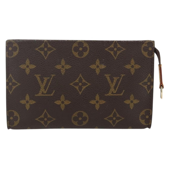 LOUIS VUITTON Monogram Bucket PM Accessory Pouch LV Auth 165736