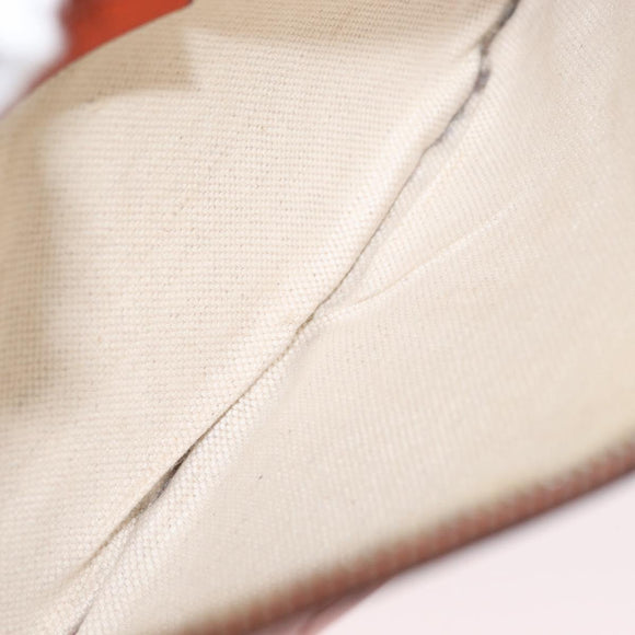 GUCCI Diamante Tote Bag Canvas Beige Gold 247209 Auth 165739