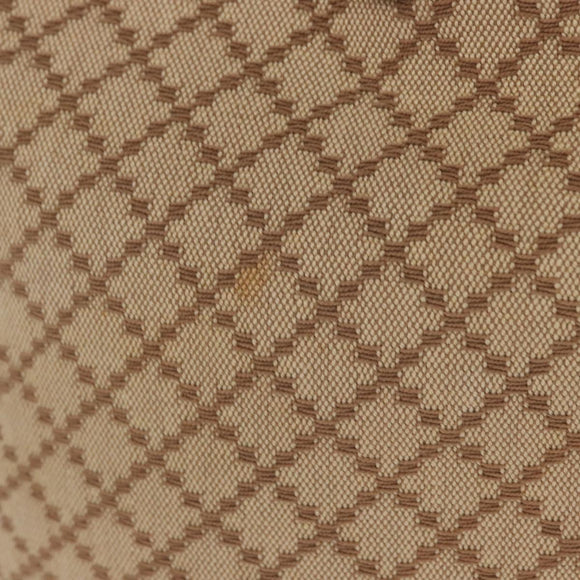 GUCCI Diamante Tote Bag Canvas Beige Gold 247209 Auth 165739