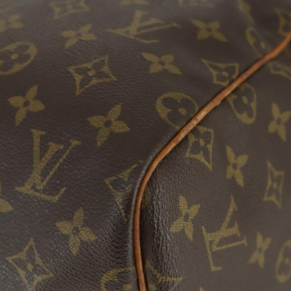 LOUIS VUITTON Monogram Keepall 55 Boston Bag M41424 LV Auth 165741