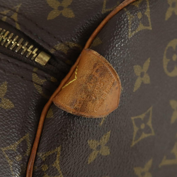 LOUIS VUITTON Monogram Keepall 55 Boston Bag M41424 LV Auth 165741