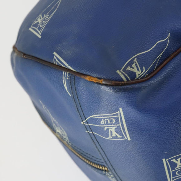 LOUIS VUITTON LV Cup Evasion Boston Bag Blue LV Auth 165742