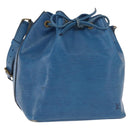 LOUIS VUITTON Epi Petit Noe Shoulder Bag Blue M44105 LV Auth 165745-1