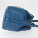 LOUIS VUITTON Epi Petit Noe Shoulder Bag Blue M44105 LV Auth 165745-3