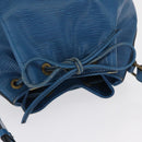 LOUIS VUITTON Epi Petit Noe Shoulder Bag Blue M44105 LV Auth 165745-6