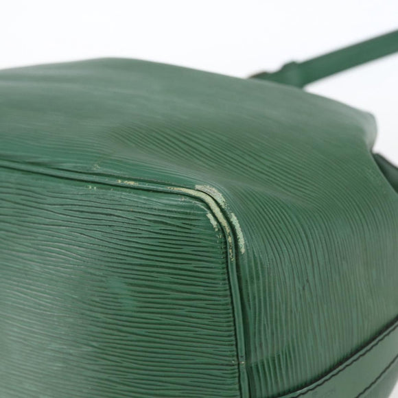 LOUIS VUITTON Epi Petit Noe Shoulder Bag Green M44104 LV Auth 165746