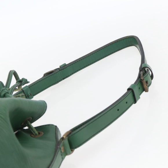 LOUIS VUITTON Epi Petit Noe Shoulder Bag Green M44104 LV Auth 165746