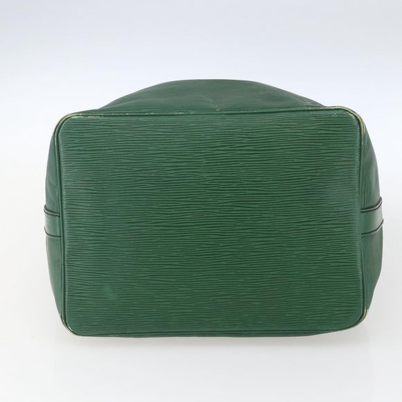 LOUIS VUITTON Epi Petit Noe Shoulder Bag Green M44104 LV Auth 165746
