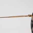 Miu Miu Round Sunglasses metal Beige Auth 165747V-11
