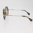 Miu Miu Round Sunglasses metal Beige Auth 165747V-7