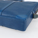 LOUIS VUITTON Epi Porte Documents Voyage Businesstasche Blau M54475 LV Auth 165756-9
