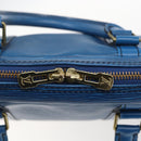 LOUIS VUITTON Epi Porte Documents Voyage Businesstasche Blau M54475 LV Auth 165756-17