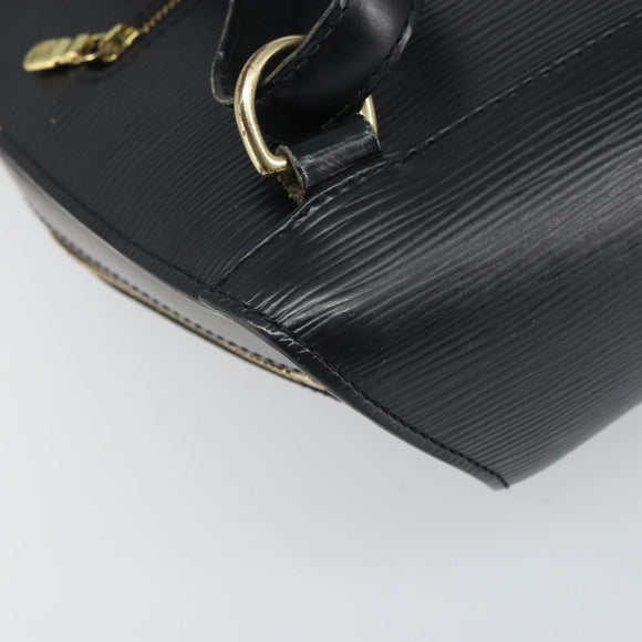 LOUIS VUITTON Epi Mabillon Backpack Black M52232 LV Auth 165757