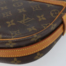 LOUIS VUITTON Monogram Jeune Fille MM Shoulder Bag M51226 LV Auth 165762-16