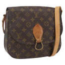 LOUIS VUITTON Monogram Saint Cloud GM Shoulder Bag M51242 LV Auth 165769-1