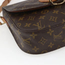 LOUIS VUITTON Monogram Saint Cloud GM Shoulder Bag M51242 LV Auth 165769-16