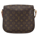 LOUIS VUITTON Monogram Saint Cloud GM Shoulder Bag M51242 LV Auth 165769-2