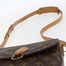 LOUIS VUITTON Monogram Saint Cloud GM Shoulder Bag M51242 LV Auth 165769-14