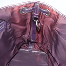 Christian Dior Canage Tote Bag Canvas Purple Silver Auth 165771-20