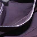 Christian Dior Canage Tote Bag Canvas Purple Silver Auth 165771-22