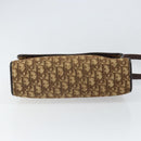 Christian Dior Trotter Canvas Romantic Hand Bag 2way Beige Gold Auth 165776-5