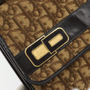Christian Dior Trotter Canvas Romantic Hand Bag 2way Beige Gold Auth 165776-19