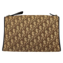 Christian Dior Trotter Canvas Romantic Hand Bag 2way Beige Gold Auth 165776-2