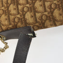 Christian Dior Trotter Canvas Romantic Hand Bag 2way Beige Gold Auth 165776-8