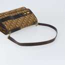 Christian Dior Trotter Canvas Romantic Hand Bag 2way Beige Gold Auth 165776-9