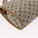 LOUIS VUITTON Monogram Mini Camille Chain Shoulder Bag Blue M92002 Auth 165777-16