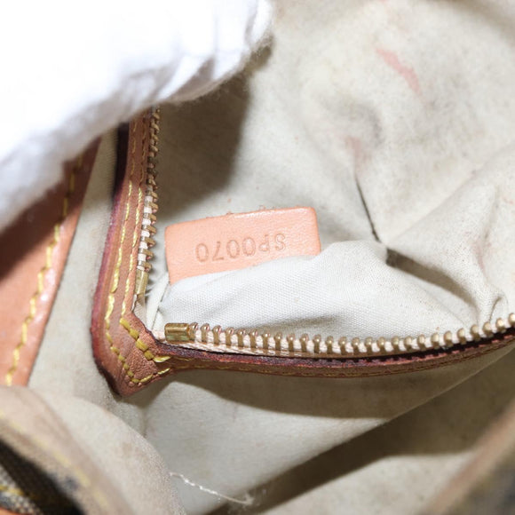 LOUIS VUITTON Monogram Mini Camille Schultertasche mit Kette Blau M92002 Auth 165777