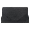 LOUIS VUITTON Epi Art Deco Clutch Bag Black M52632 LV Auth 165780-2