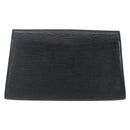 LOUIS VUITTON Epi Art Deco Clutch Bag Black M52632 LV Auth 165780-3