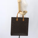 LOUIS VUITTON Monogram Sac Plat Hand Bag M51140 LV Auth 165789-19
