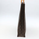 LOUIS VUITTON Monogram Sac Plat Hand Bag M51140 LV Auth 165789-3