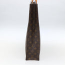 LOUIS VUITTON Monogram Sac Plat Hand Bag M51140 LV Auth 165789-4