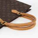 LOUIS VUITTON Monogram Sac Plat Hand Bag M51140 LV Auth 165789-7