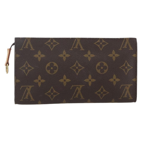 LOUIS VUITTON Monogram Bucket GM Accessory Pouch LV Auth 165794
