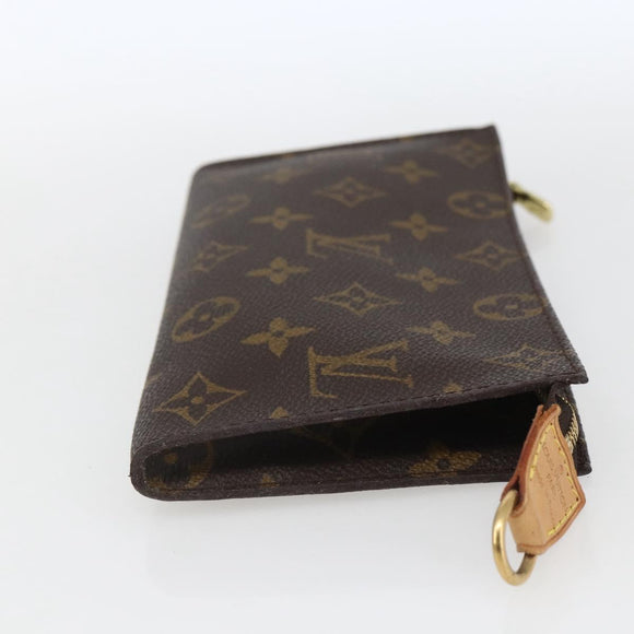 LOUIS VUITTON Monogram Bucket GM Accessory Pouch LV Auth 165794