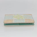 LOUIS VUITTON Damier Heritage Organizer De Poch Case White N40678 Auth 165796M-3