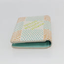 LOUIS VUITTON Damier Heritage Organizer De Poch Case White N40678 Auth 165796M-5