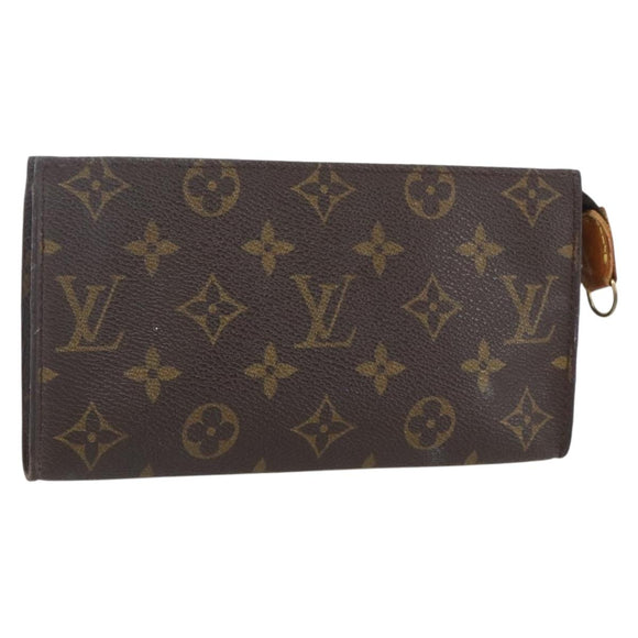 LOUIS VUITTON Monogram Bucket GM Accessory Pouch LV Auth 165802