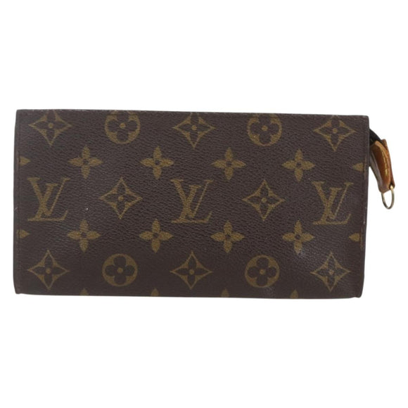 LOUIS VUITTON Monogram Bucket GM Accessory Pouch LV Auth 165802
