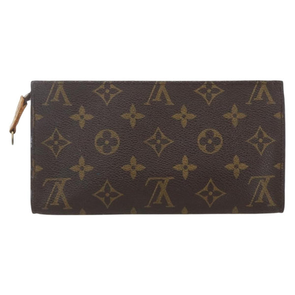 LOUIS VUITTON Monogram Bucket GM Accessory Pouch LV Auth 165802